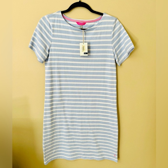 JORDAN T-shirt a manica corta blu per bambino e bambina con ricamo Jum